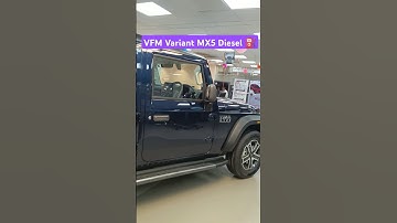 Mahindra Thar ROXX MX5 Diesel Manual 🗿🚨 Just At 17 Lakh🔥🖤 Check This✅ #tharroxx #automobile #suv