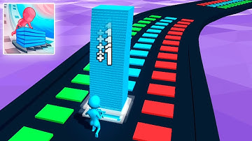 Stack Colors - All levels gameplay Walkthrough. (IOS, Android) | Levels 6-10