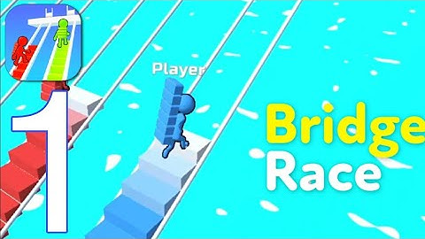 Bridge Race - All Levels Gameplay Android,ios (Levels 1-2#gaming #android