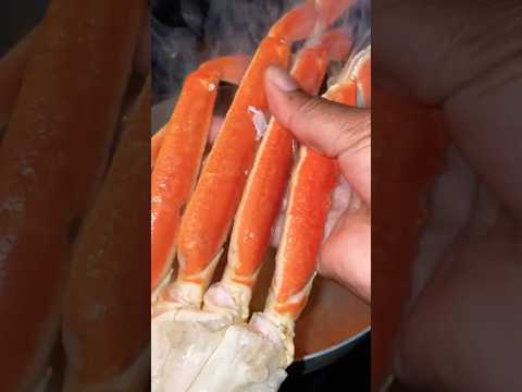 Enjoying Some Crab Legs