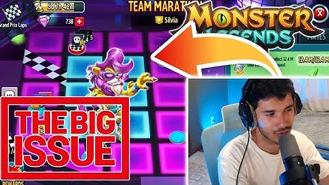 THE BIGGEST PROBLEM WITH TEAM RACE IN MONSTER LEGENDS! | TEAM RACE MARATHON