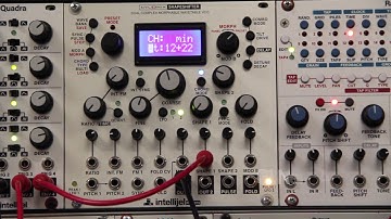 Intellijel Shapeshifter Demo Chord and Percussion Mode