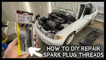 DIY How To Fix Stripped Spark Plug Threads