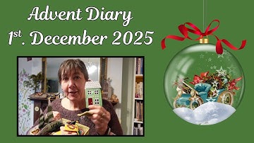 Hanging the Advent Garland and A Cozy 1st December Chat