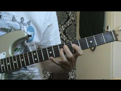 Guitar warm up excercise part 2 / A pentatonic minor