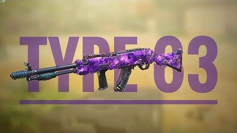 🟥Grinding Diamond💎Camo for Type 63 in cod mobile.