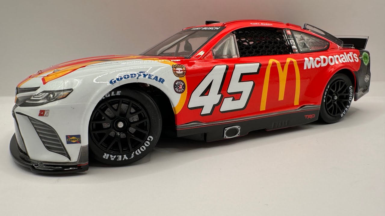 Review: 2022 Kurt Busch #45 McDonald's Darlington Throwback Toyota