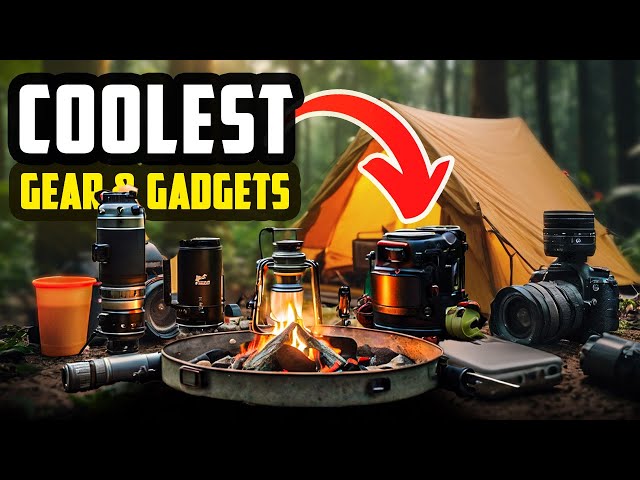 14 NEXT-LEVEL coolest CAMPING GEAR & TECH GADGETS ▻ 10