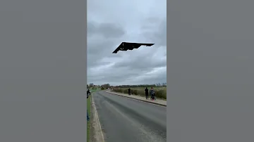 B2 Stealth Bomber arrival Fairford (FFD)