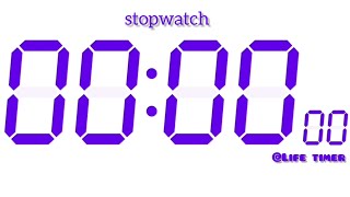 10 Minute Digital Stopwatch Timer | Count Up Timer #stopwatch