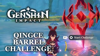 [Genshin Impact] Barrel Challenge in Quingce Village