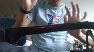 RDyran plays the guitar in the style of August Rush 