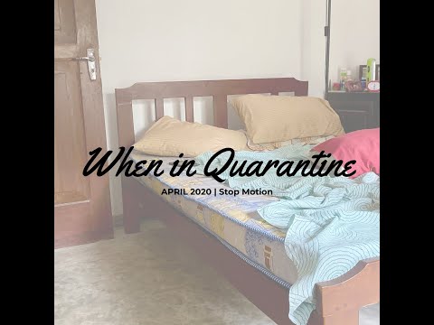 Stop Motion | When in Quarantine | seniinthebox