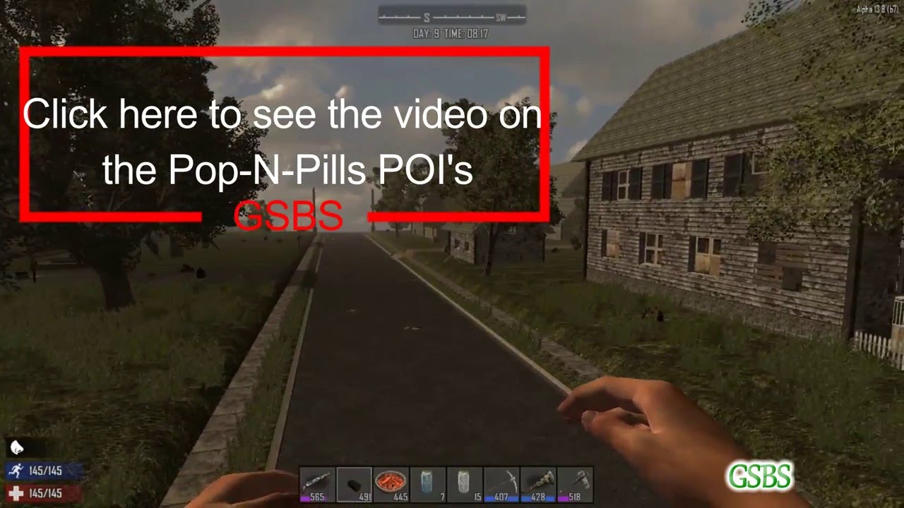 POI Large Town NavezGane (7 Days to Die Alpha 14) GSBS YouTube