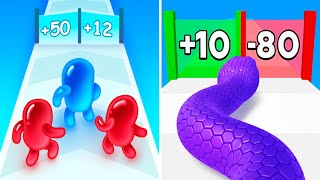 Join Blob Clash 3D vs Snake Run Race EPIC SpeedRun Challenge - All Levels Unlocked (Android,iOS) screenshot 3