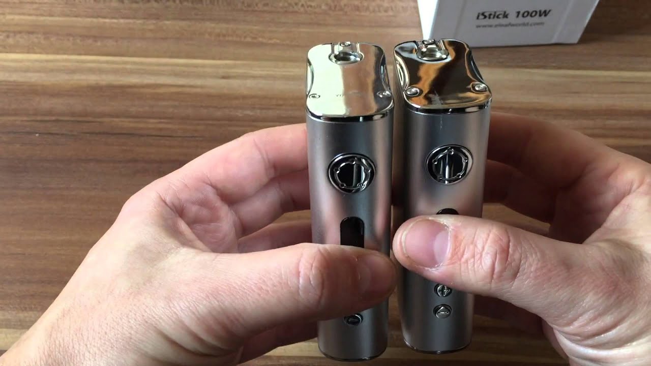 Eleaf Istick 100w vs. Istick 100w Clone Unboxing Review BOX MOD DE