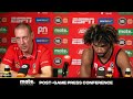 John Rillie & Keanu Pinder Press Conference - 25 January 2025