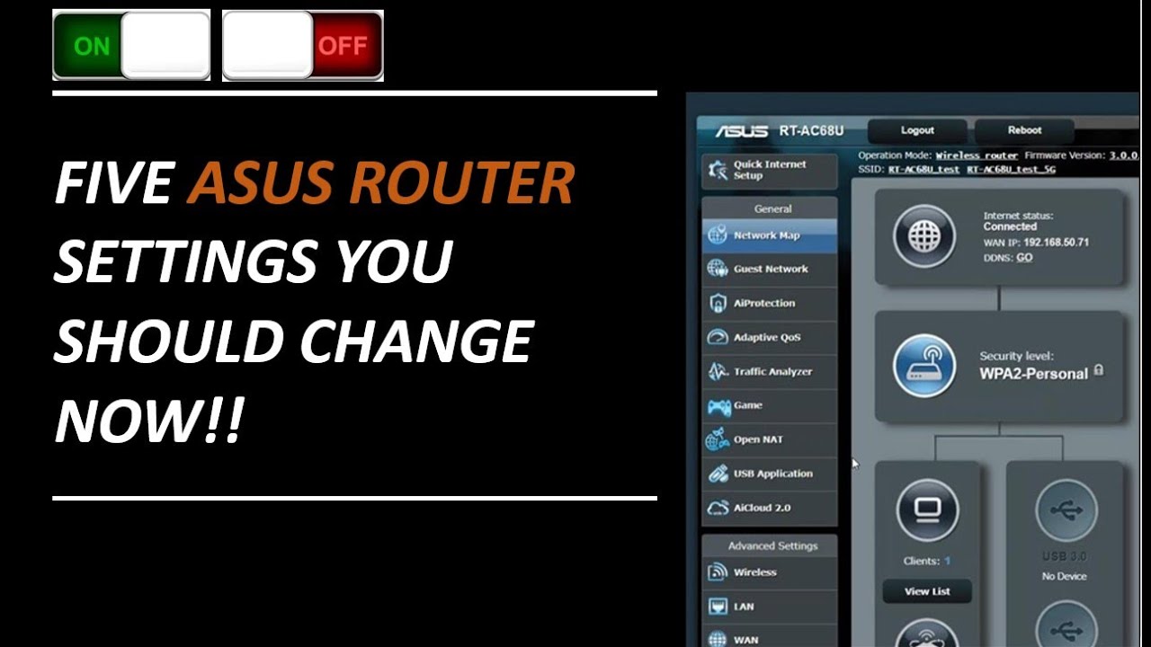 ASUS Router Change These 5 Things Now - YouTube