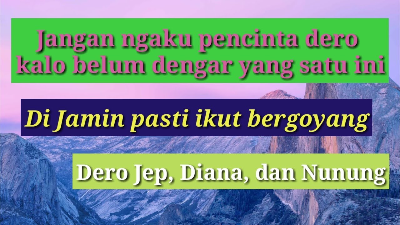 Dero Luwuk bersama Jep, Diana, & Nunung