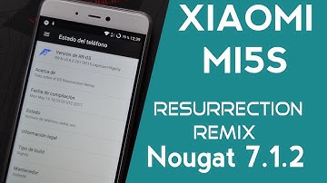 Xiaomi Mi5s // Resurrection Remix // Android 7.1.2