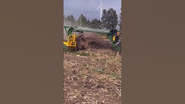 Insane Speed! Straw Weed Rake Machine – Tidy Fields in Minutes!
