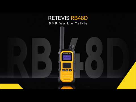 RETEVIS RB48D: Professional DMR Radio for Construction, Manufacturing & Industrial Communication