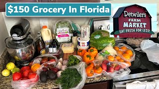 Bought $150 worth of Groceries in Florida from Detwiler's Farm Market 2023