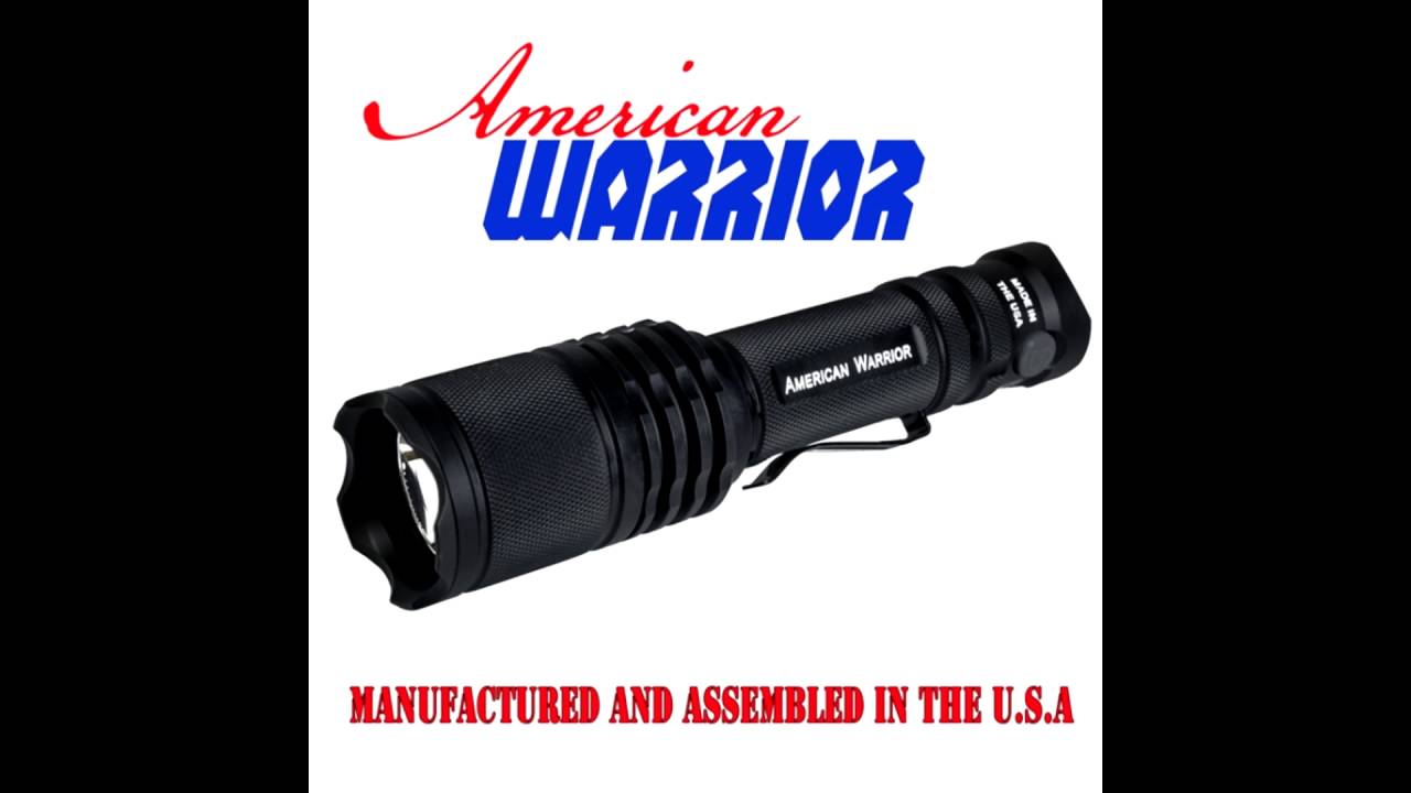 Led flashlight made in usa 1 YouTube
