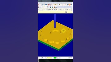 MILLING   WITH MASTER CAM#cam#cnc#mastercam#cadem#