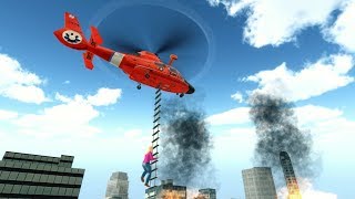 Police Helicopter Simulator Games #1 - Police Rescue Helicopters - Best Android Gameplay Video FHD screenshot 5