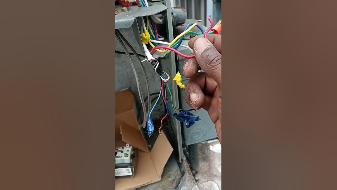 hvac service: 24volt short repairs. - YouTube