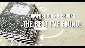 10 BEST Composition Notebooks! (Fountain Pen and Gel Ink Friendly!)