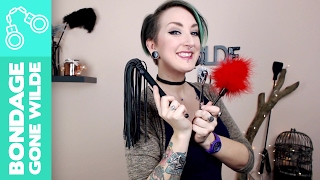 5 Sensory Toys for Sex Play | How to Use a Bondage Flogger | Bondage Gone Wilde