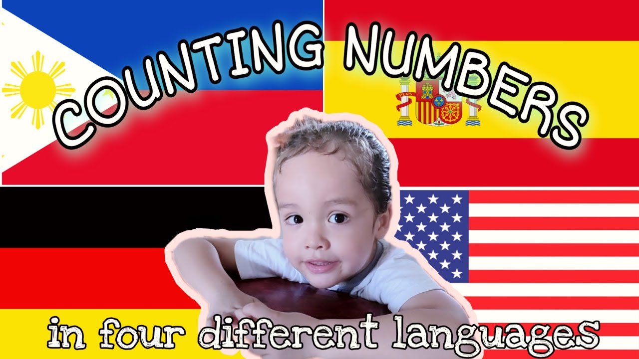 numbers in different languages written