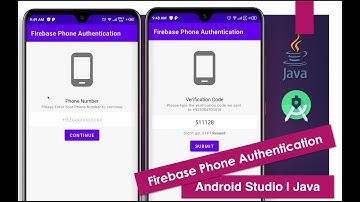 Firebase Phone Authentication | Android Studio | Java