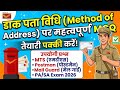 Class 6 ll MCQ On Method Of Address ll Post Office Guide Part 1 In Hindi 