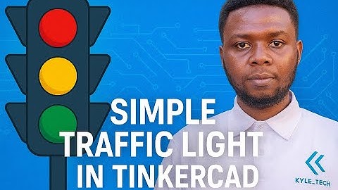 How to Build a Simple Traffic Light in Tinkercad | Beginner Arduino Tutorial