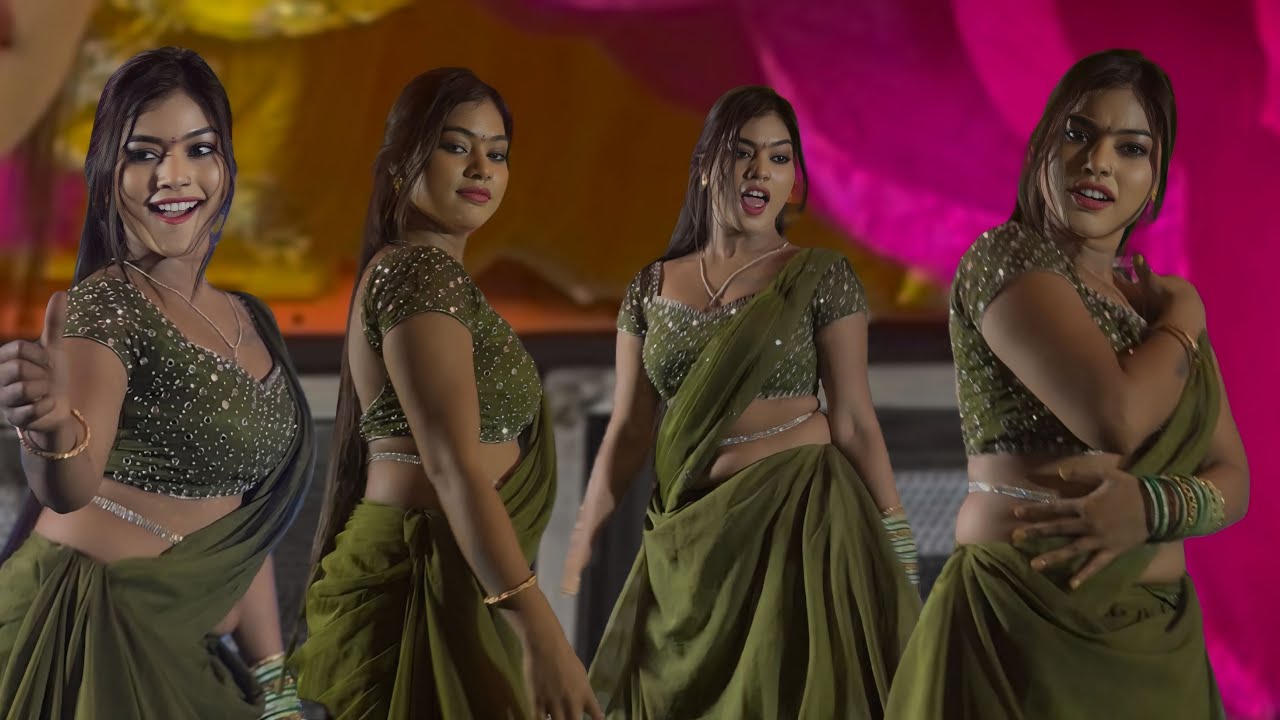 #kajalraj झकोरा मारे झुलनी || Jhakora Mare Jhulani 😇 #arkestra #kajalrajstageshow #kajalrajdance