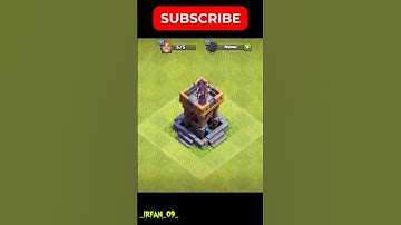 Witch Tower !!😲 Aru You Serious? // 1 To Max Level Upgrade // Clash Of Clans // #coc #viral #shorts