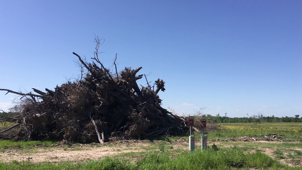 Canton Texas Wedge Tornado Damage Path (One Year Later)