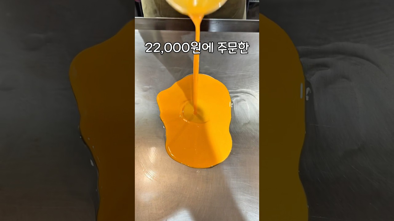 철판 오므라이스 10,000개 만든 도쿄 장인