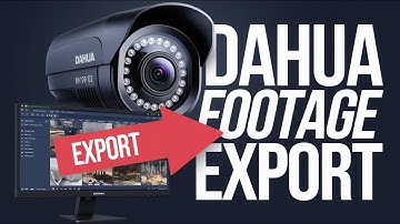 How to Export Footage from Your Dahua NVR/CCTV Camera System!