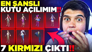 DÜNYA'NIN (GERÇEKTEN) EN ŞANSLI KUTU AÇILIMI!! | PUBG Mobile