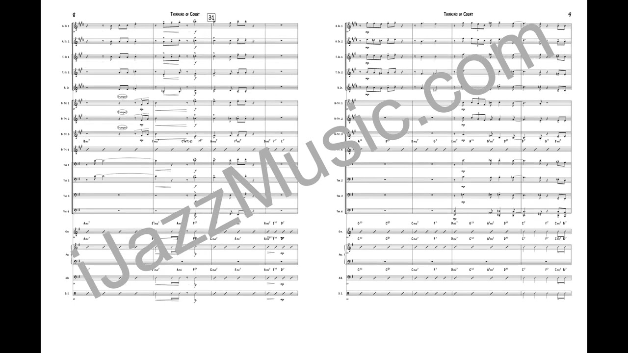 Thinking of Count by Steve Allee. GET IT NOW! iJazzMusic.com
