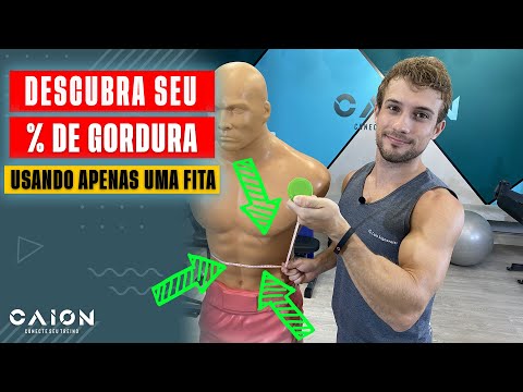 Vídeo: Como Medir O Percentual De Gordura Corporal