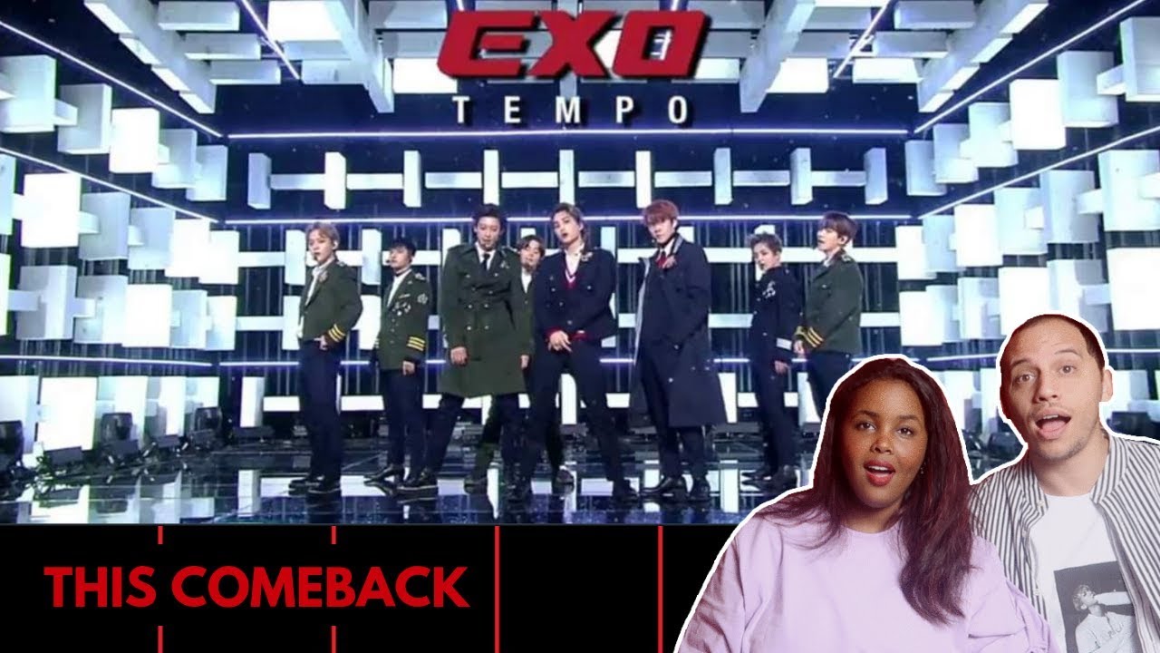 EXO (엑소) TEMPO (템포) + 닿은 순간 (Ooh La La La) LIVE MUSIC BANK REACTION