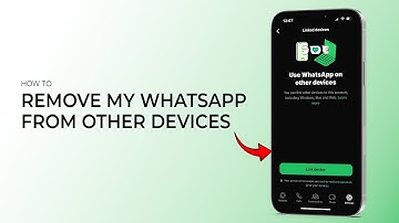 Hoe verwijder ik mijn WhatsApp van andere apparaten?