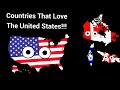 Countries that love usa