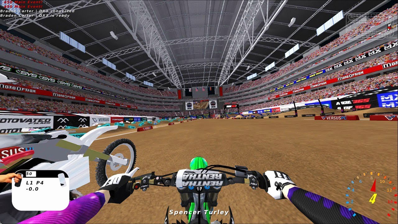 HOLESHOT! MX Simulator - Pro rF 450 Main Event - "2019 Supercross Glendale"