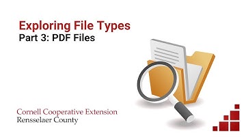 Exploring File Types Part 3:   PDF Files